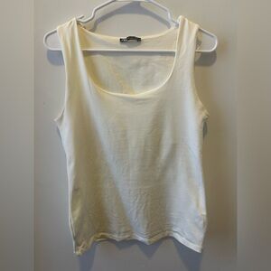 NWOT Zara Ivory Tank Top